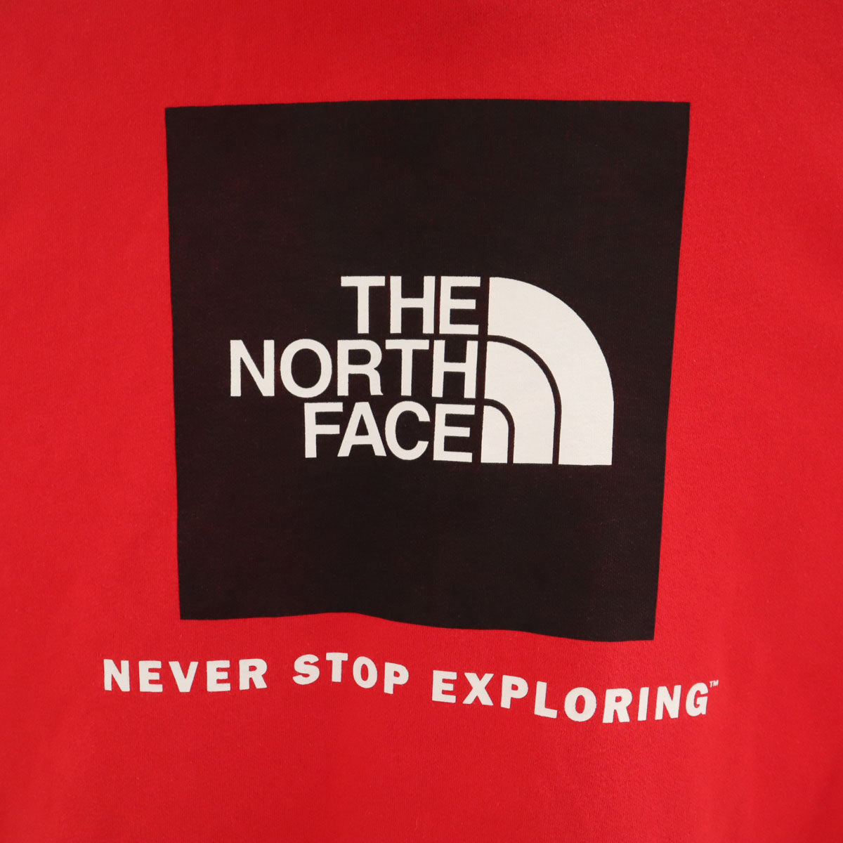 THE NORTH FACE ノースフェイス バックスクエアロゴ 長袖 スウェットパーカー M レッド A3FRE アウトドア メンズ