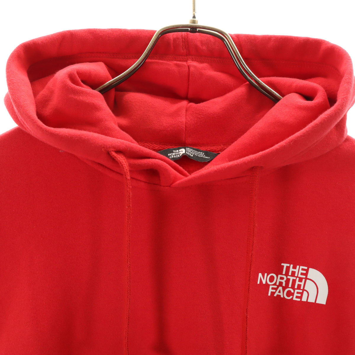 THE NORTH FACE ノースフェイス バックスクエアロゴ 長袖 スウェットパーカー M レッド A3FRE アウトドア メンズ