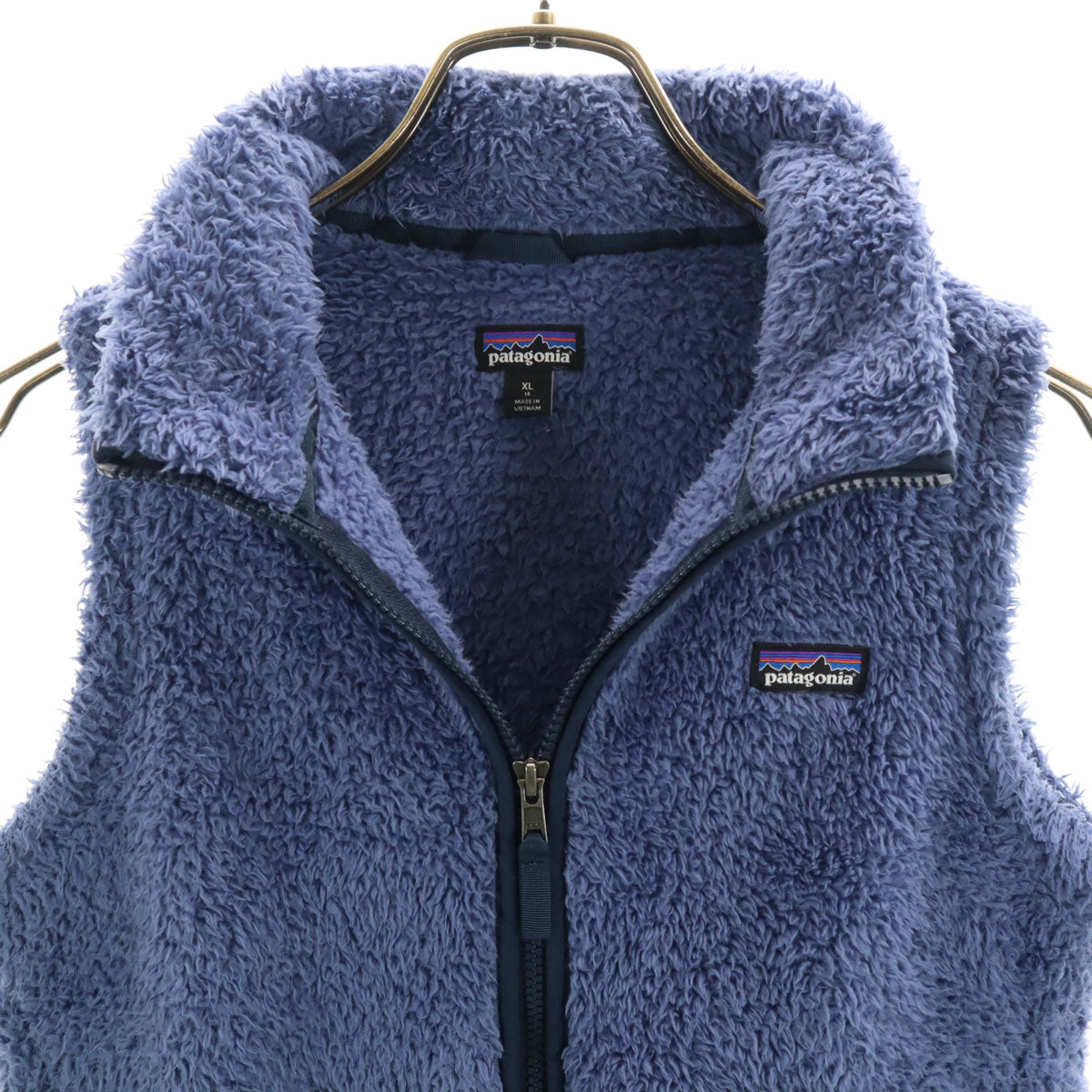 patagonia パタゴニア ロスガトス フリース ベスト XL 14 パープルブルー系 65490FA21 キッズ