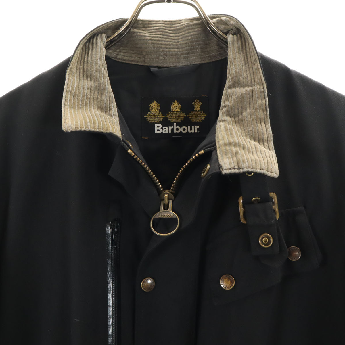 Barbour バブアー ウィンター バイカー ジャケット M ブラック メンズ