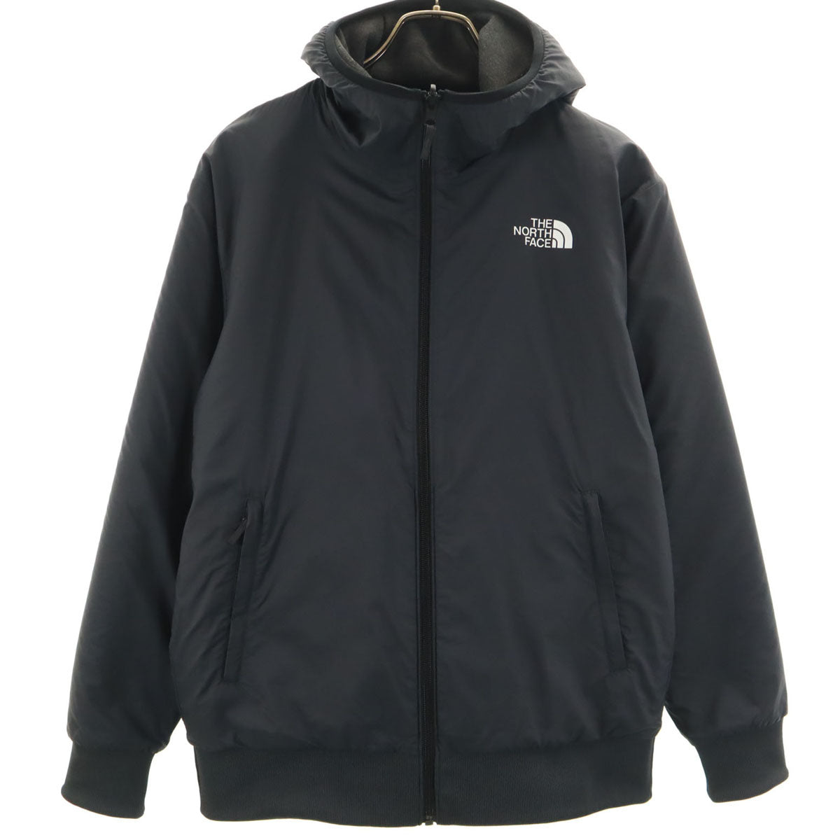 THE NORTH FACE ノースフェイス リバーシブルテックエアー ジャケット M チャコールグレー NT62289 アウトドア メンズ