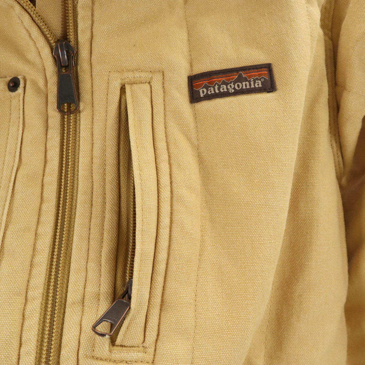 patagonia パタゴニア ヘンプキャンバス ボンバーフーディ ジャケット XS ベージュ 26685FA21 アウトドア レディース