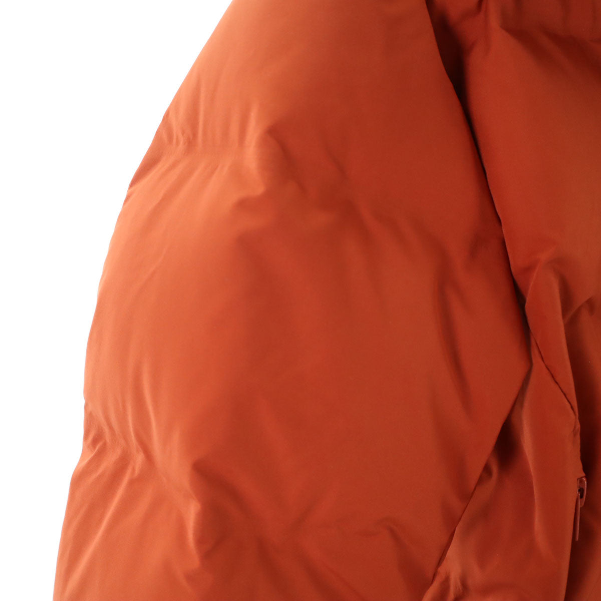 UNIQLO ユニクロ シームレス ダウンパーカー S レンガ色 メンズ