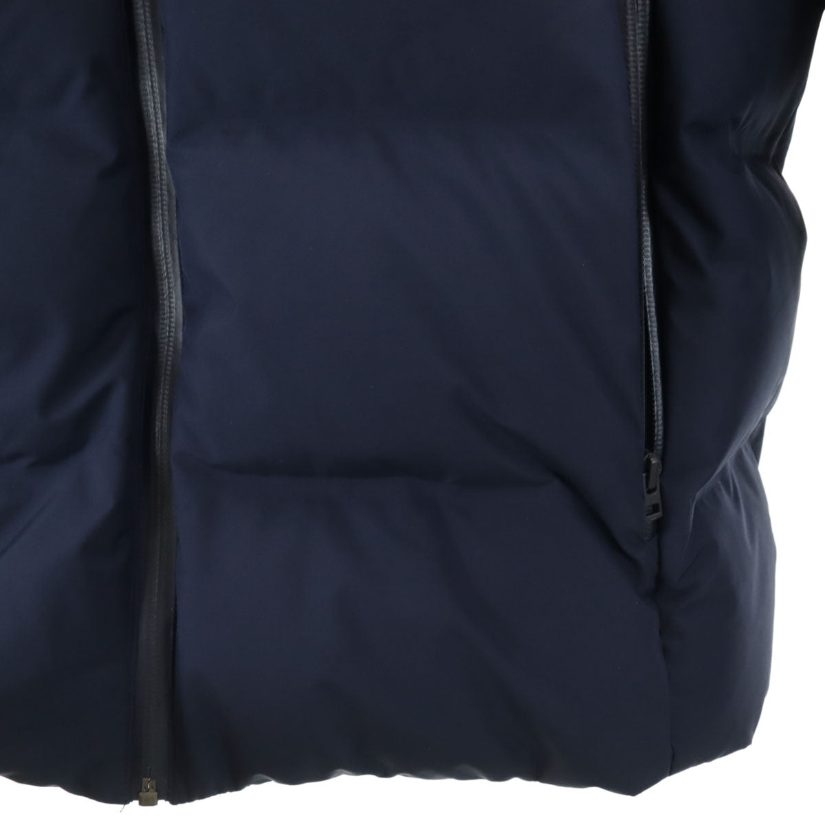 UNIQLO ユニクロ シームレス ダウンパーカー L ネイビー メンズ