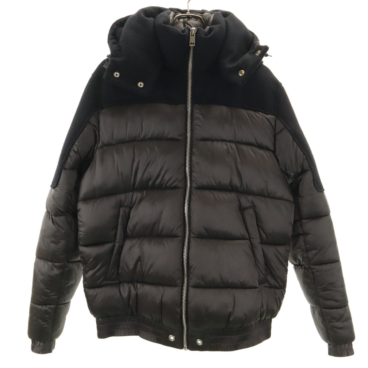 DIESEL ディーゼル 中綿ジャケット S チャコールグレー A00566-W-NYWOOL メンズ