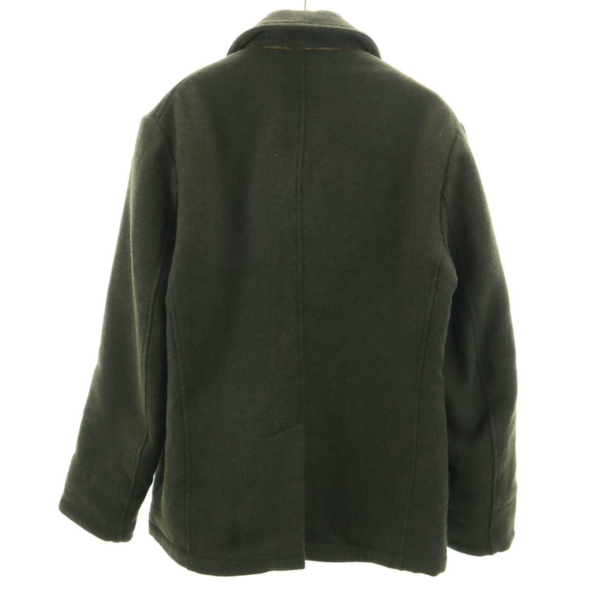 AQUARAMA アクアラマ イタリア製 ピーコート 52 カーキ Pコート メンズ