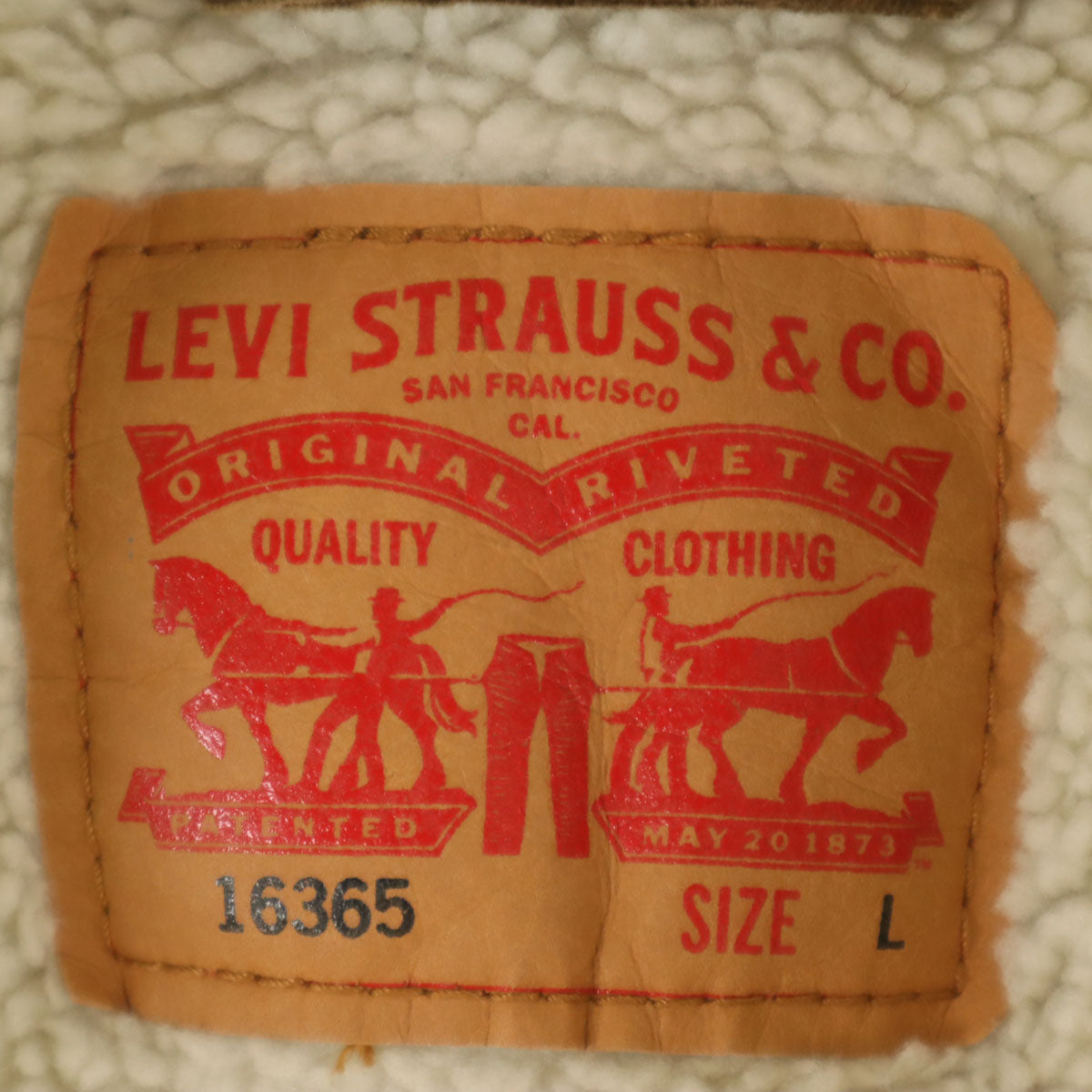 Levi's リーバイス コーデュロイジャケット L ブラウン系 裏ボア メンズ