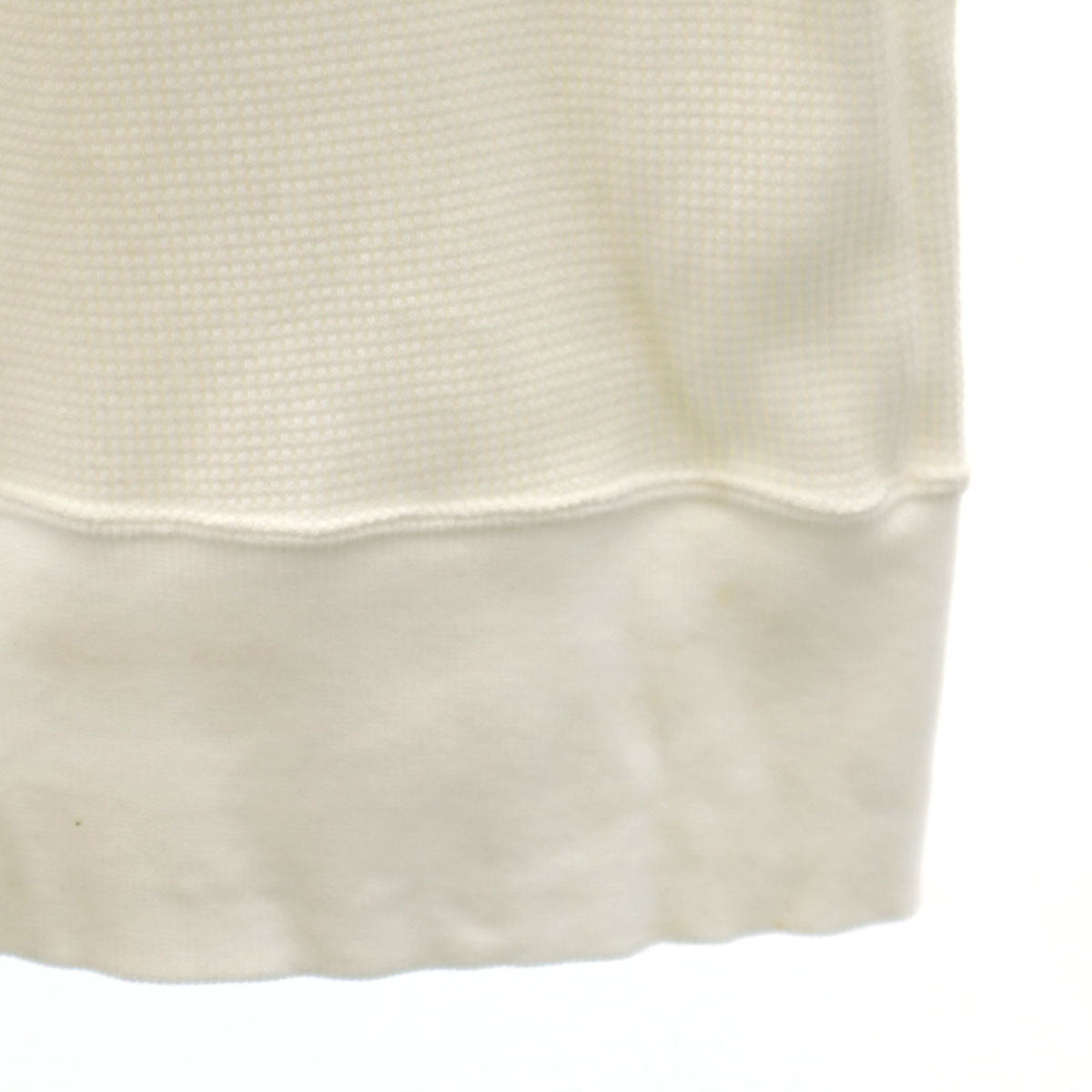 NIKE ナイキ 長袖 ワッフル地 ジップジャケット M 白系 メンズ