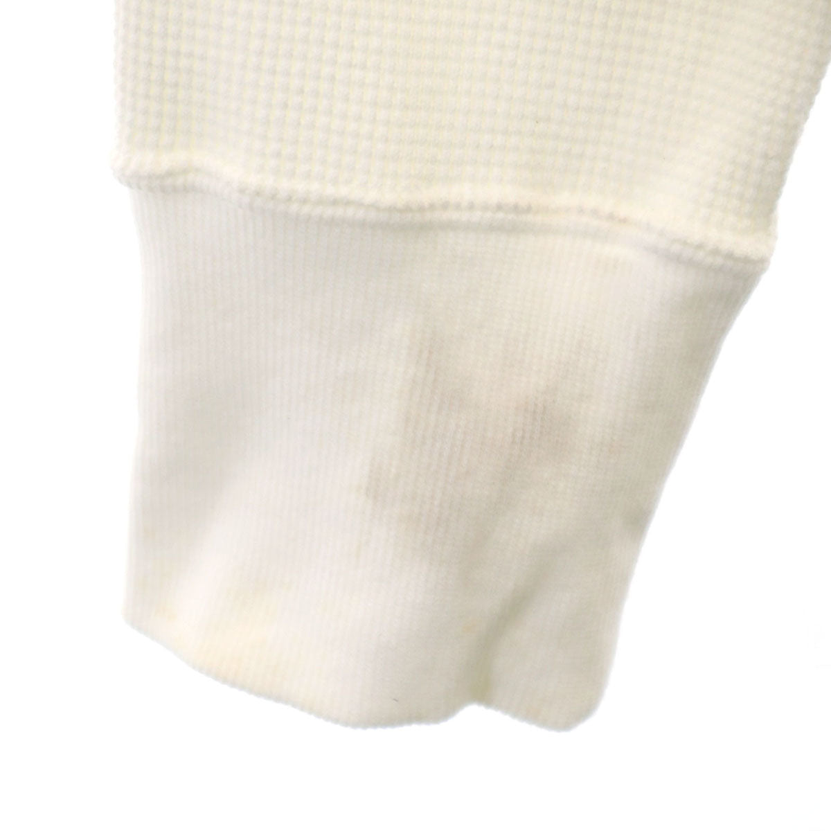 NIKE ナイキ 長袖 ワッフル地 ジップジャケット M 白系 メンズ