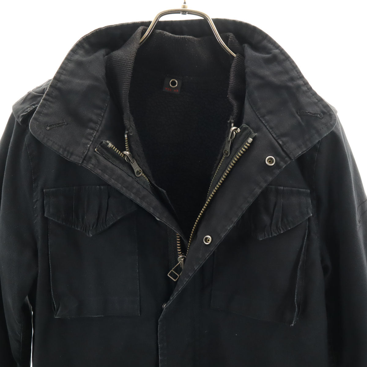 MEN'S BIGI メンズビギ 日本製 M-65タイプ フィールドジャケット 2 ブラック メンズビギ ミリタリー メンズ