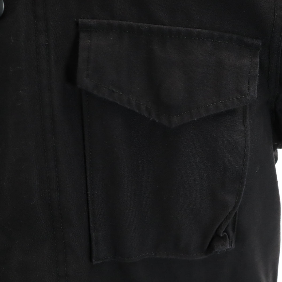 ALPHA INDUSTRIES INC アルファインダストリーズ M-65タイプ フィールドジャケット M ブラック ミリタリー メンズ