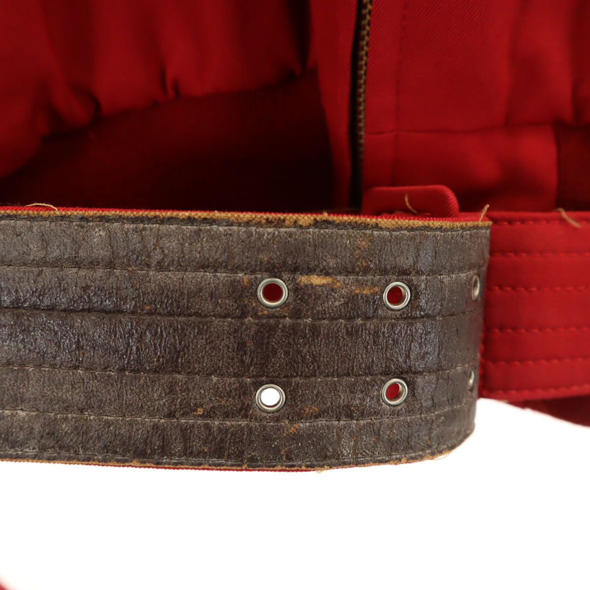 JEAN-PAUL GAULTIER ジャンポールゴルチエ 日本製 ブルゾン 48 レッド 中綿ジャケット レディース