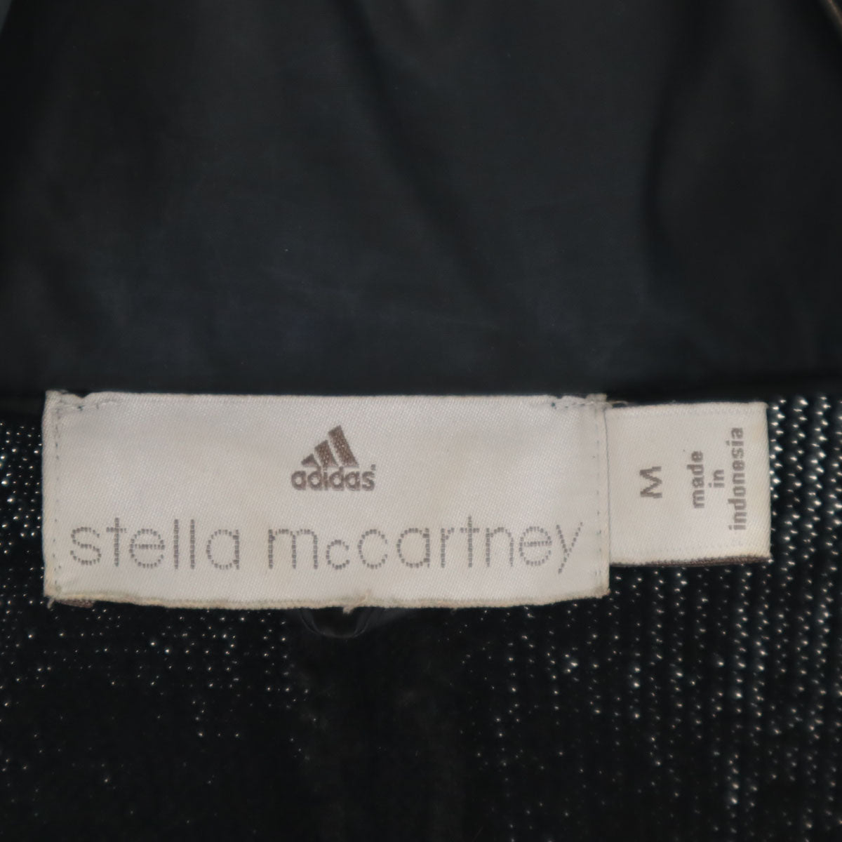 adidas by Stella McCartney アディダスバイステラマッカートニー ニット切替 中綿ジャケット M ブラック レディース