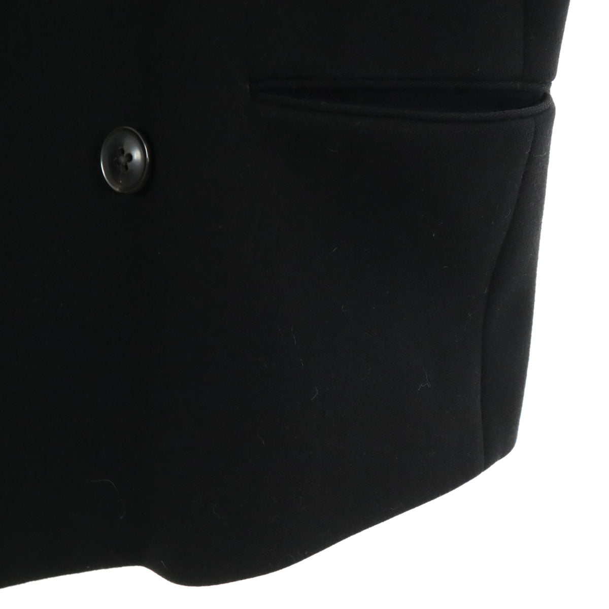 Paul Smith ポールスミス ライトメルトン ピーコート L ブラック Pコート メンズ