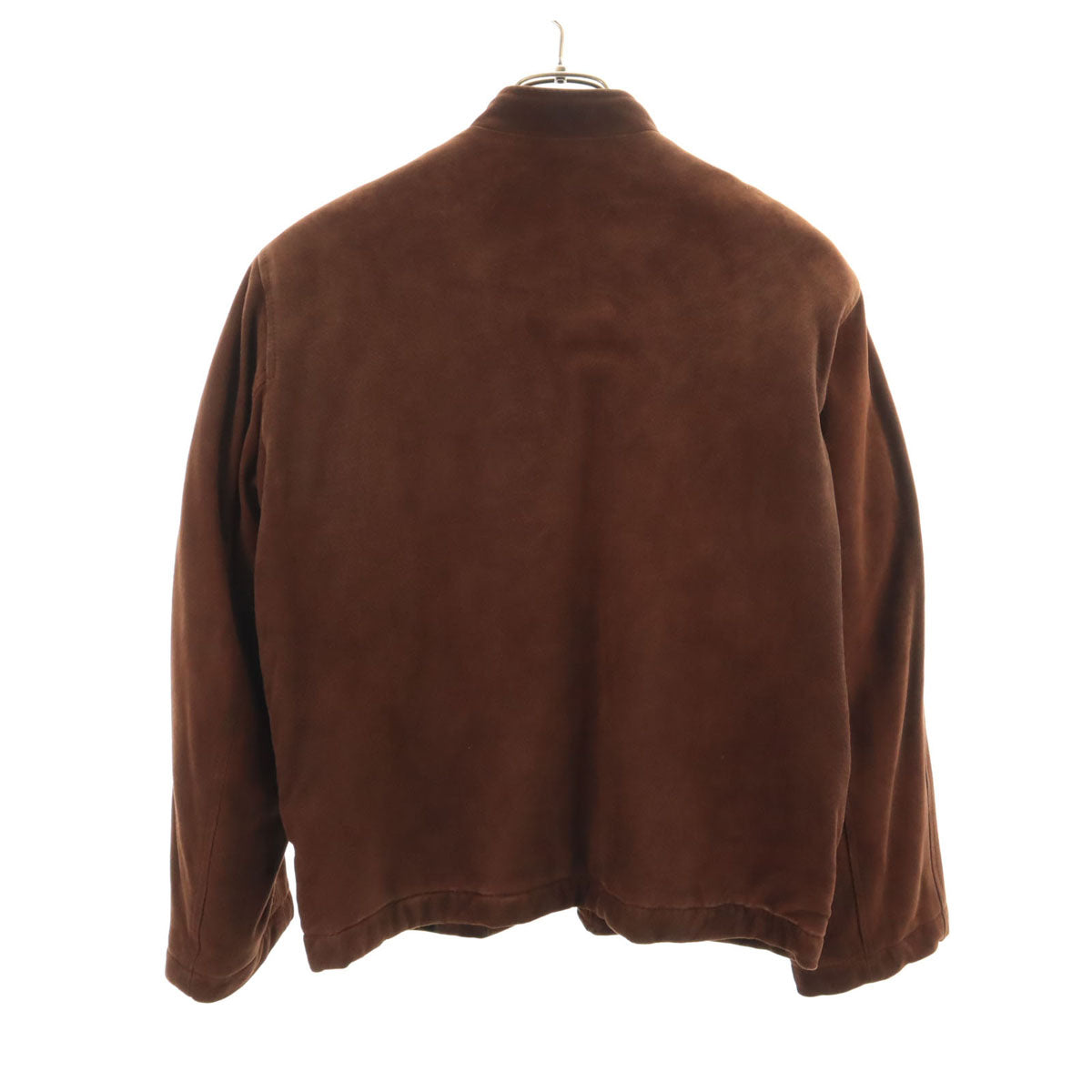 KENZO ケンゾー 90s オールド 豚革 スエード レザージャケット M ブラウン レディース