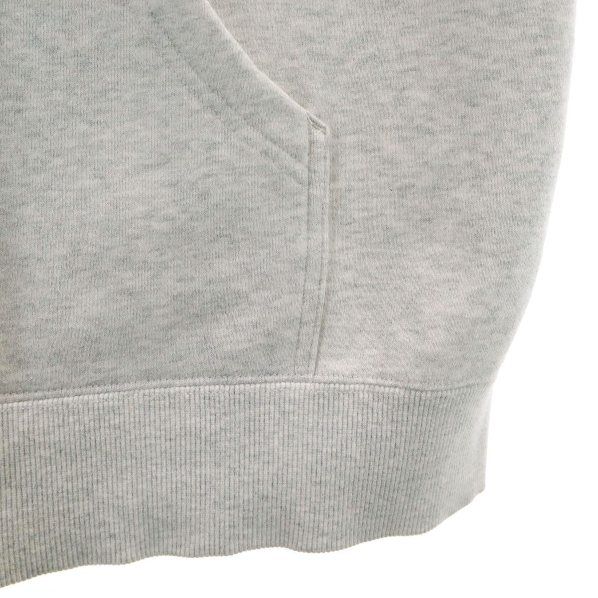 THE NORTH FACE ノースフェイス 長袖 スウェット ジップパーカー XL グレー NT12340 アウトドア 裏起毛 メンズ