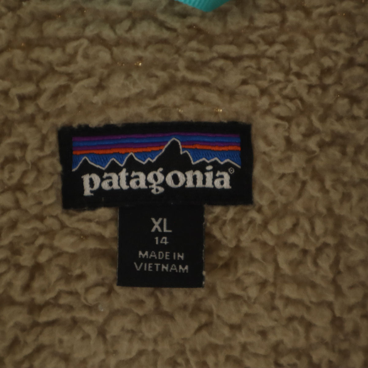 patagonia パタゴニア フリース ベスト XL ベージュ 65490 アウトドア キッズ