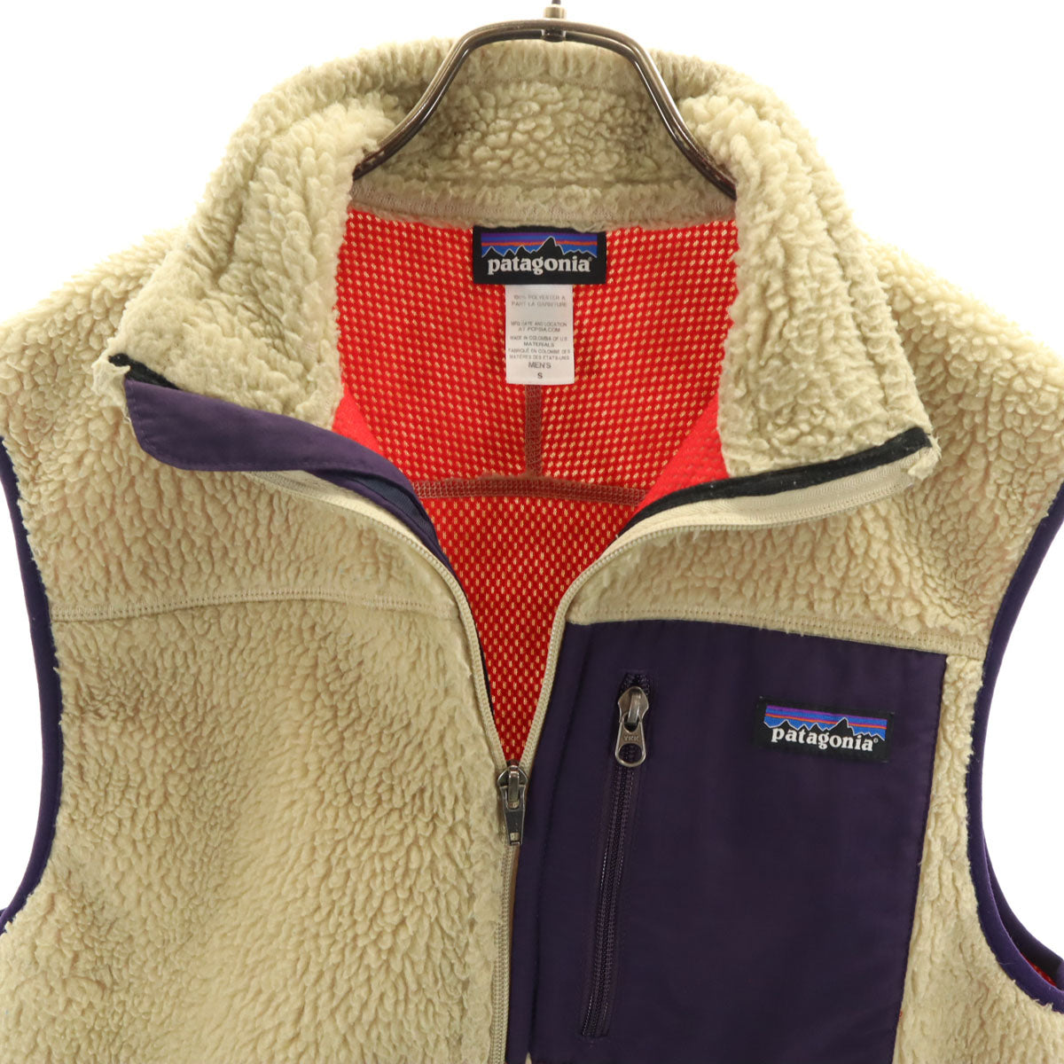 patagonia パタゴニア ボアフリース クラシックレトロX ベスト S ベージュ 23047FA14 アウトドア メンズ