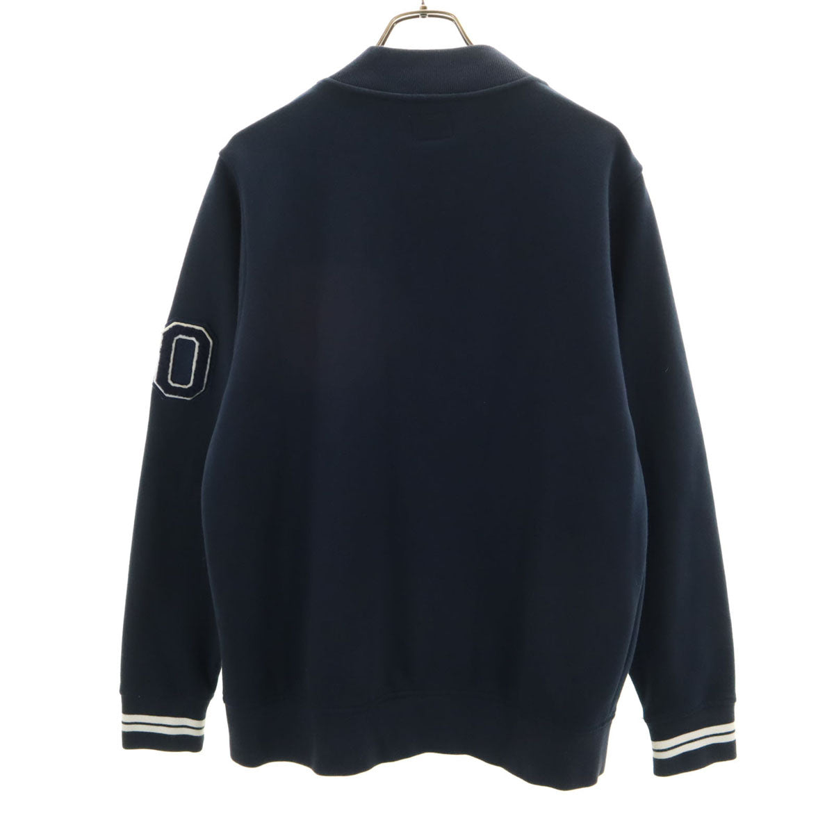 STUSSY ステューシー スウェット ブルゾン L ネイビー ジャケット メンズ