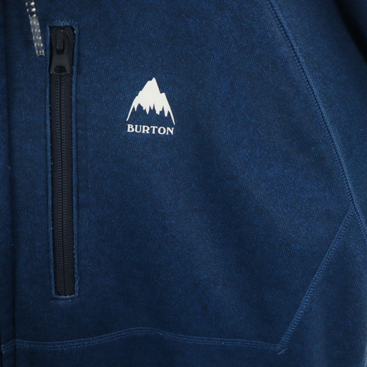 BURTON バートン 長袖 ジップパーカー XXL 青紺 ビッグサイズ メンズ