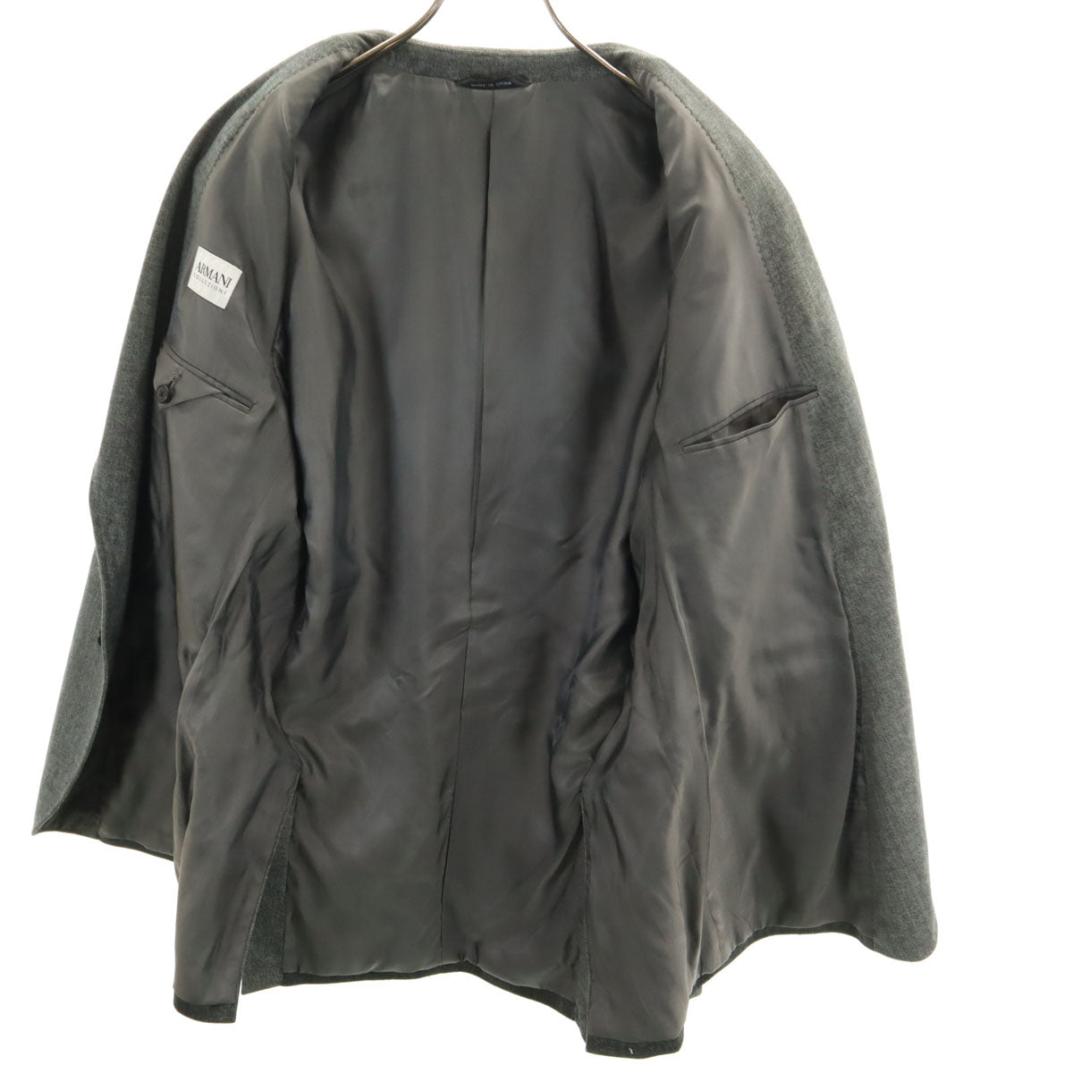 ARMANI COLLEZIONI アルマーニコレッツォーニ テーラードジャケット 56 グレー メンズ