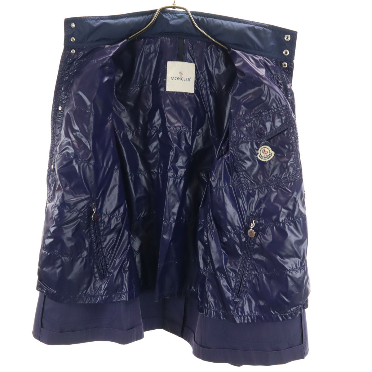 MONCLER モンクレール イタリア製 DUBOIS レイヤード テーラードジャケット 3 パープル メンズ