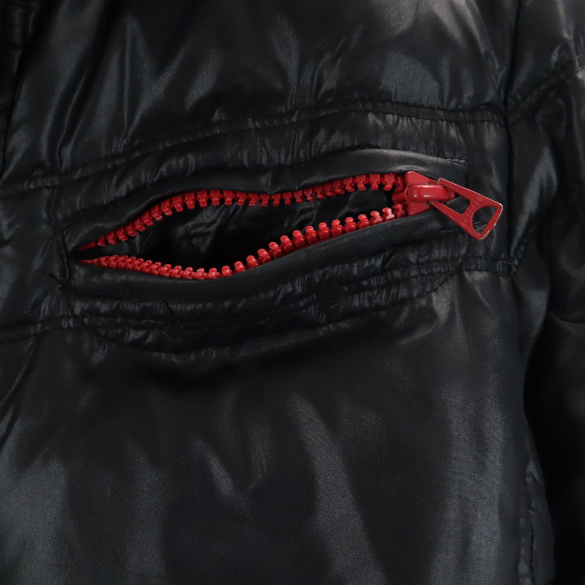 DIESEL ディーゼル ダウンジャケット L チャコールブラック メンズ