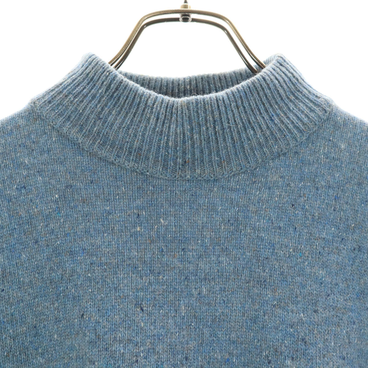 Christian Dior MONSIEUR SPORTS クリスチャンディオール ムッシュ スポーツ 90s オールド 長袖 モックネック セーター M ブルー ニット メンズ