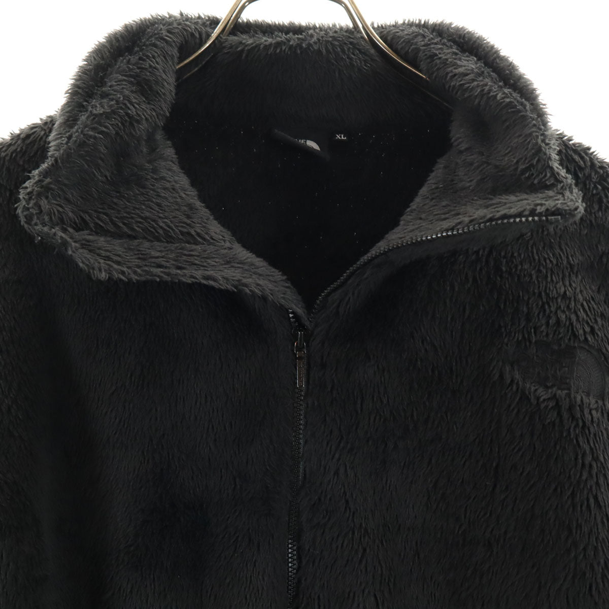 THE NORTH FACE ノースフェイス バーサロフトジップアップ ジャケット XL ブラック NAW72062 アウトドア フリース レディース