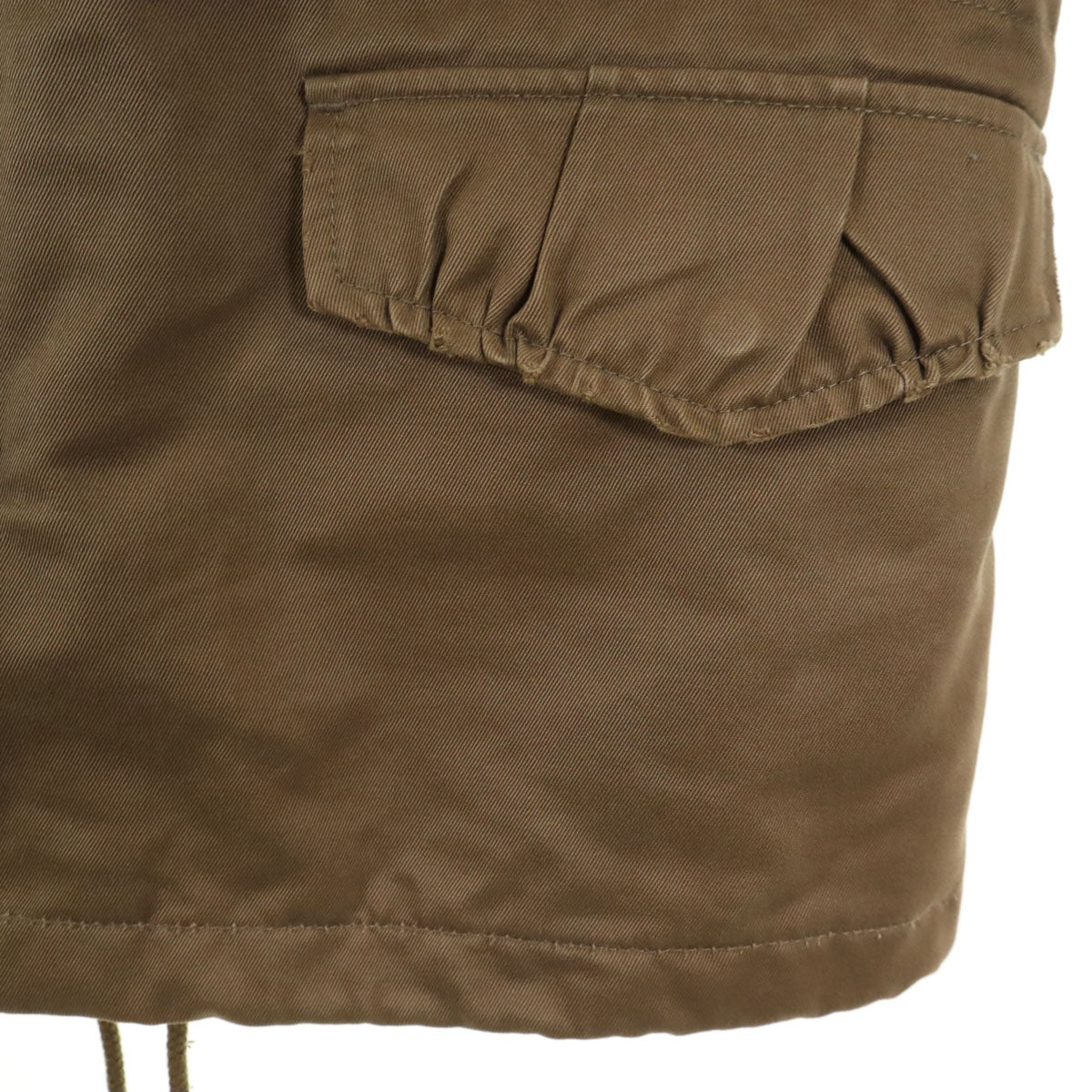 wjk ダブルジェイケイ 3WAY モッズコート L カーキ メンズ