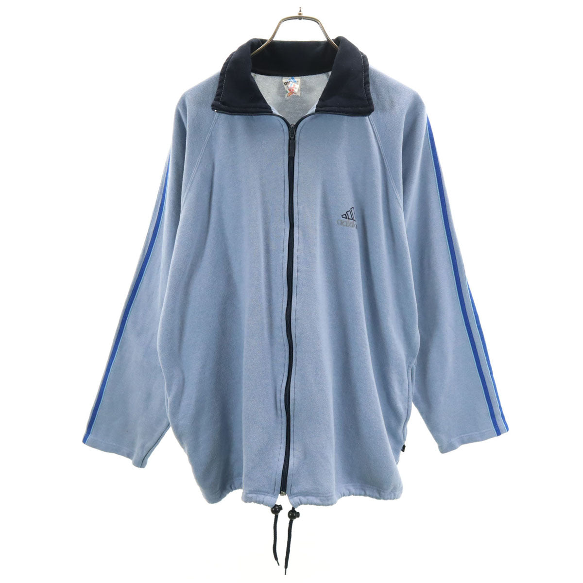 adidas アディダス 90s オールド スウェット トラックジャケット XL 水色 メンズ