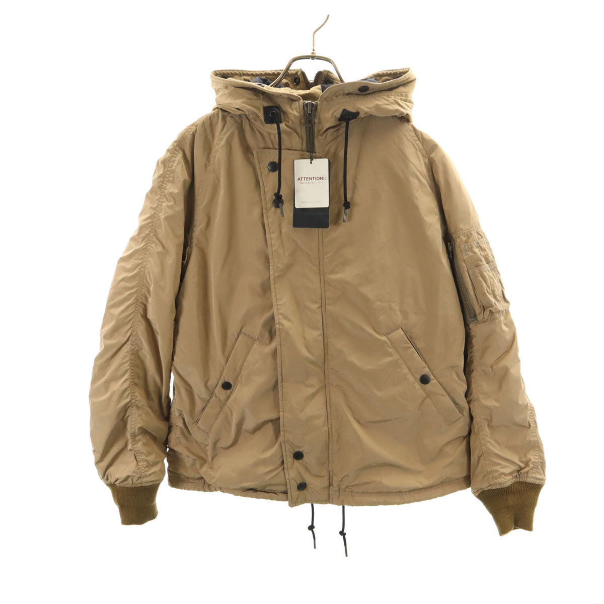 未使用 BEAUTY&YOUTH UNITED ARROWS ビューティーアンドユース ユナイテッドアローズ フライトジャケット S ベージュ メンズ