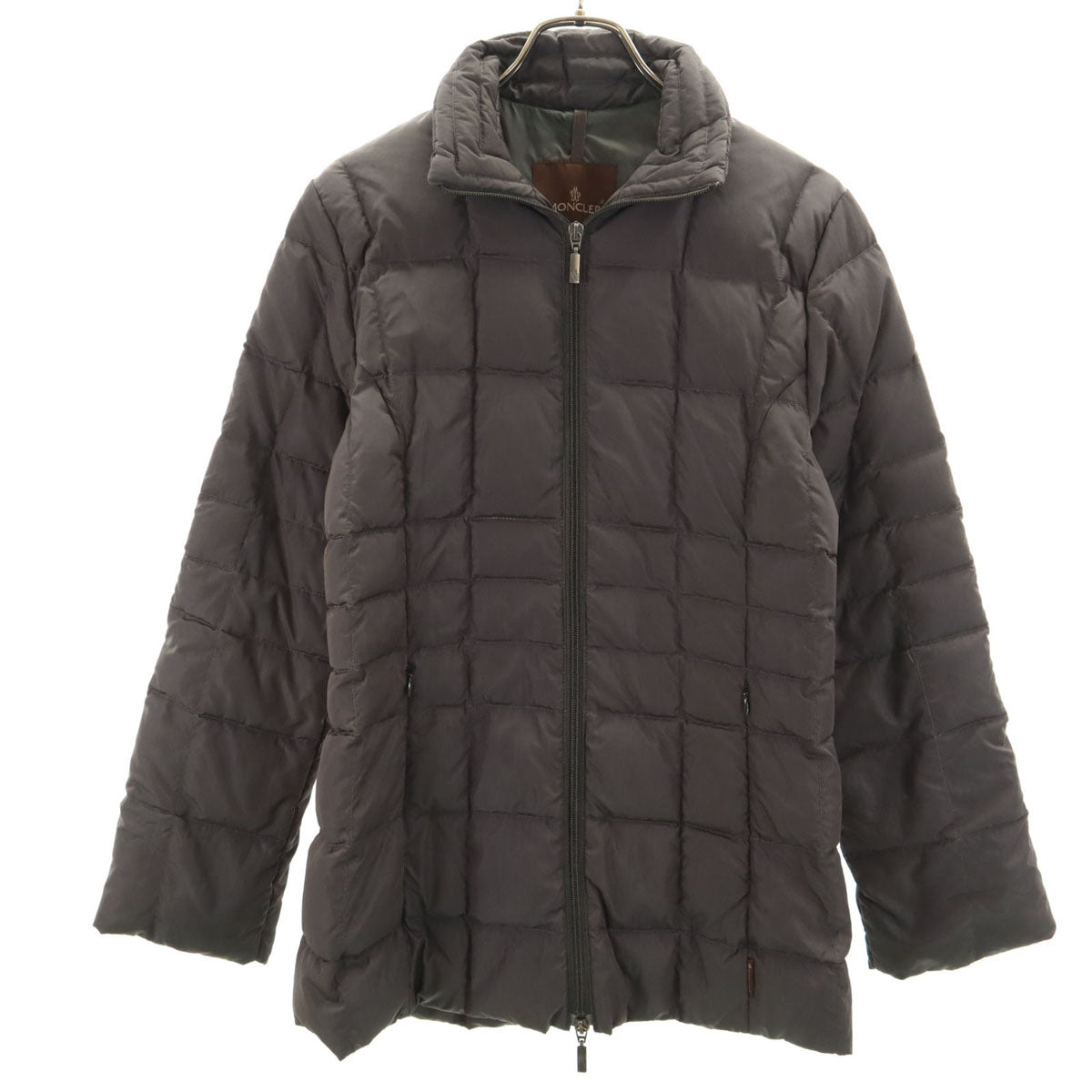 MONCLER モンクレール キルティング ダウンジャケット 0 グレー レディース
