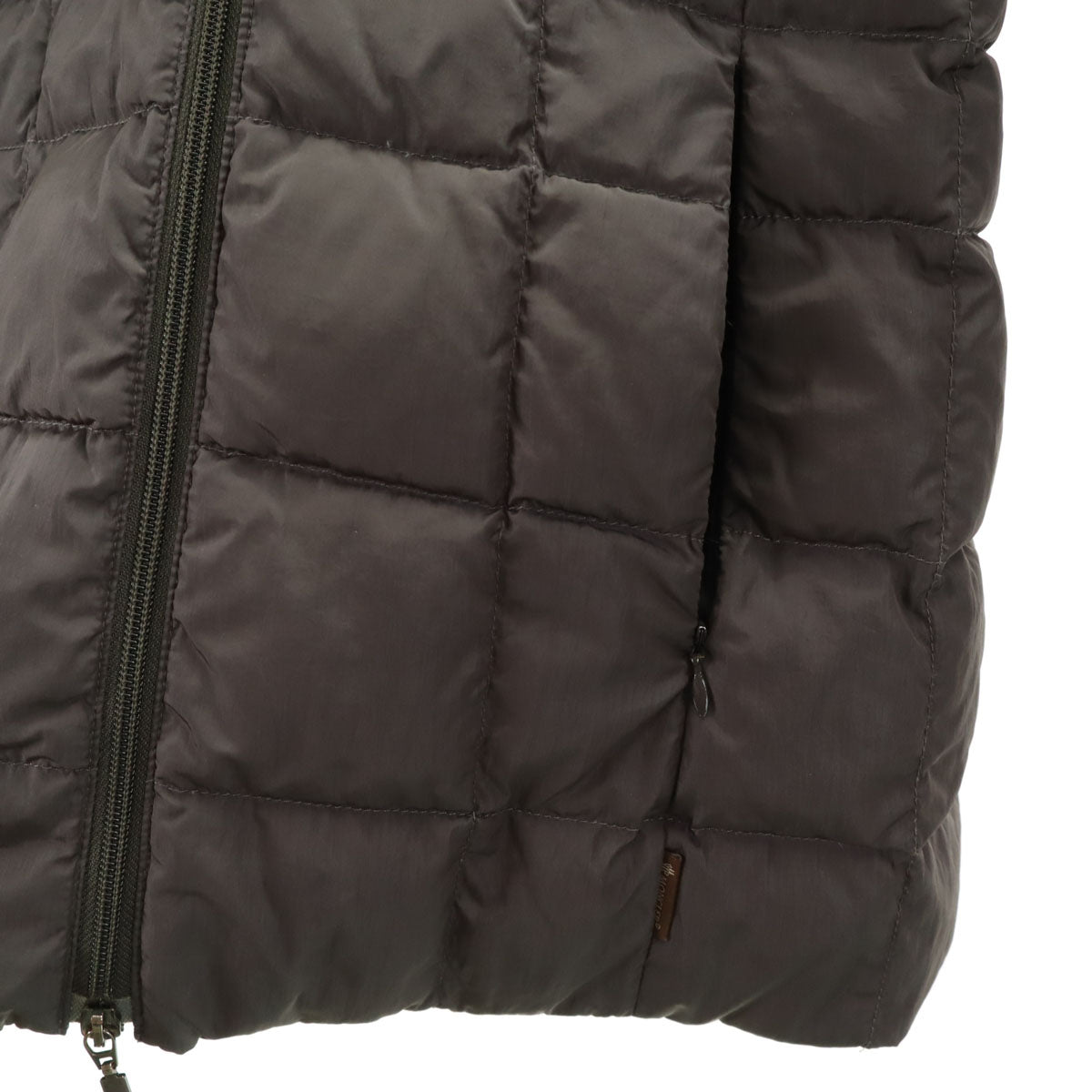 MONCLER モンクレール キルティング ダウンジャケット 0 グレー レディース