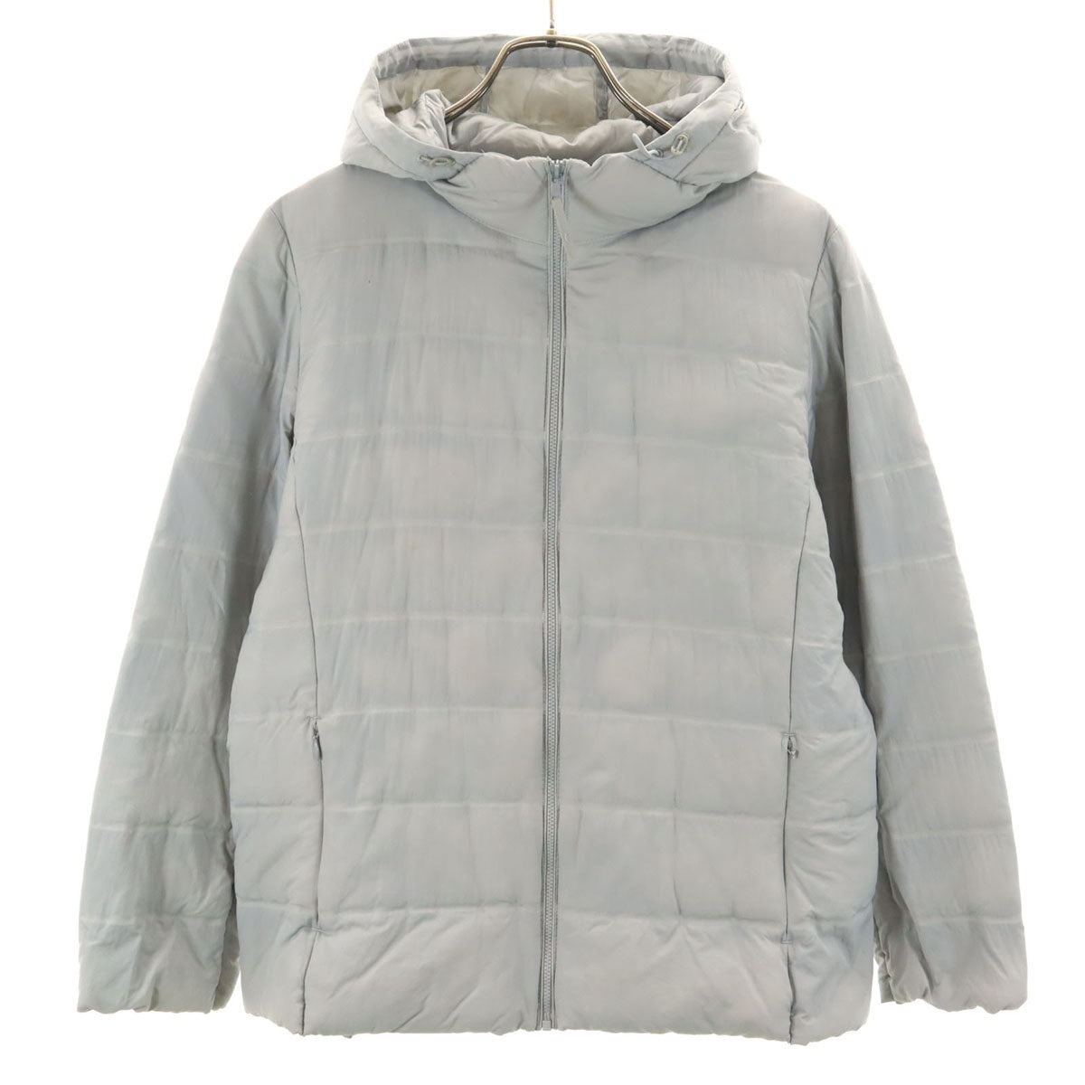 UNIQLO ユニクロ シームレス ウルトラライトダウンジャケット XL グレー レディース
