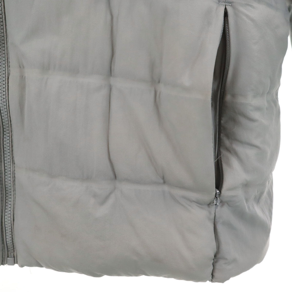 UNIQLO ユニクロ シームレス ウルトラライトダウンジャケット XL グレー レディース