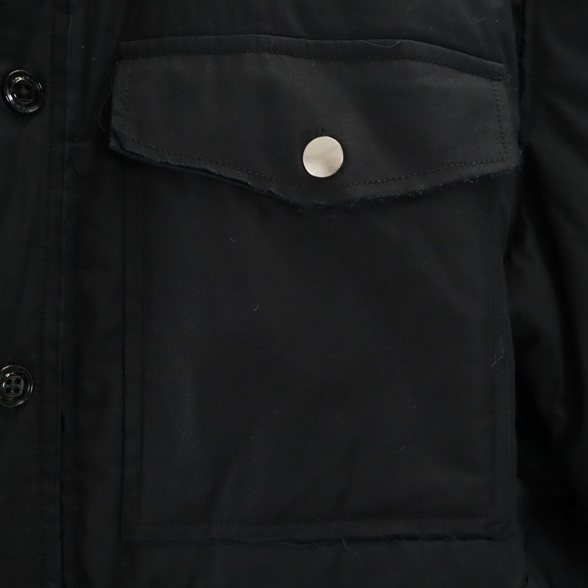 DIESEL ディーゼル 2WAY 中綿ジャケット L ブラック メンズ