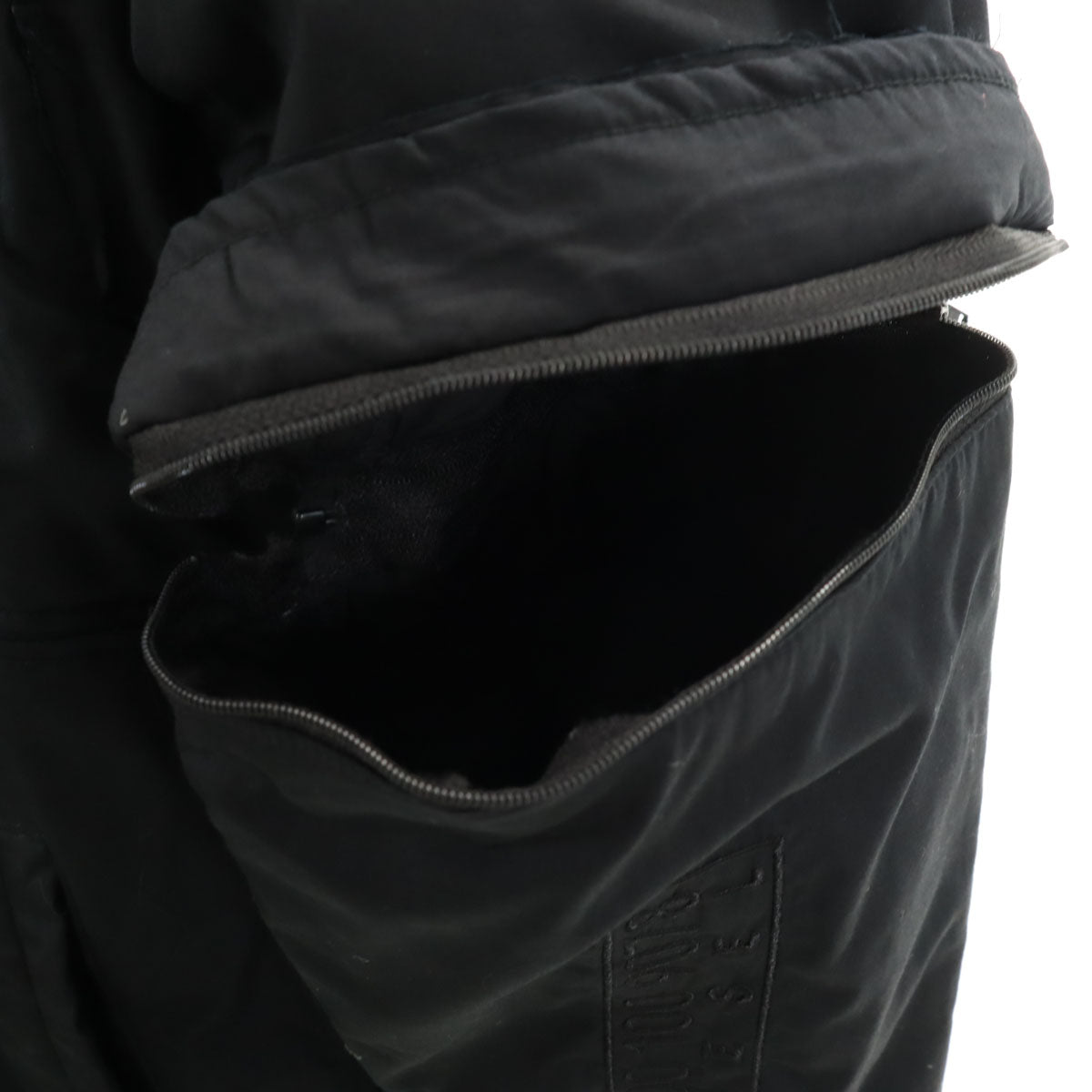DIESEL ディーゼル 2WAY 中綿ジャケット L ブラック メンズ