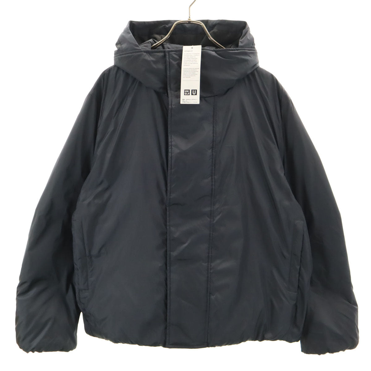 UNIQLO U ユニクロ ユー 未使用 パフテック 中綿 パーカー XXL ダークグレー タグ付き ビックサイズ レディース