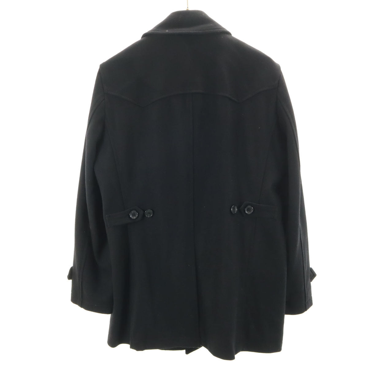 未使用 MICHEL KLEIN HOMME ミッシェルクランオム ステンカラーコート 46 ブラック メンズ