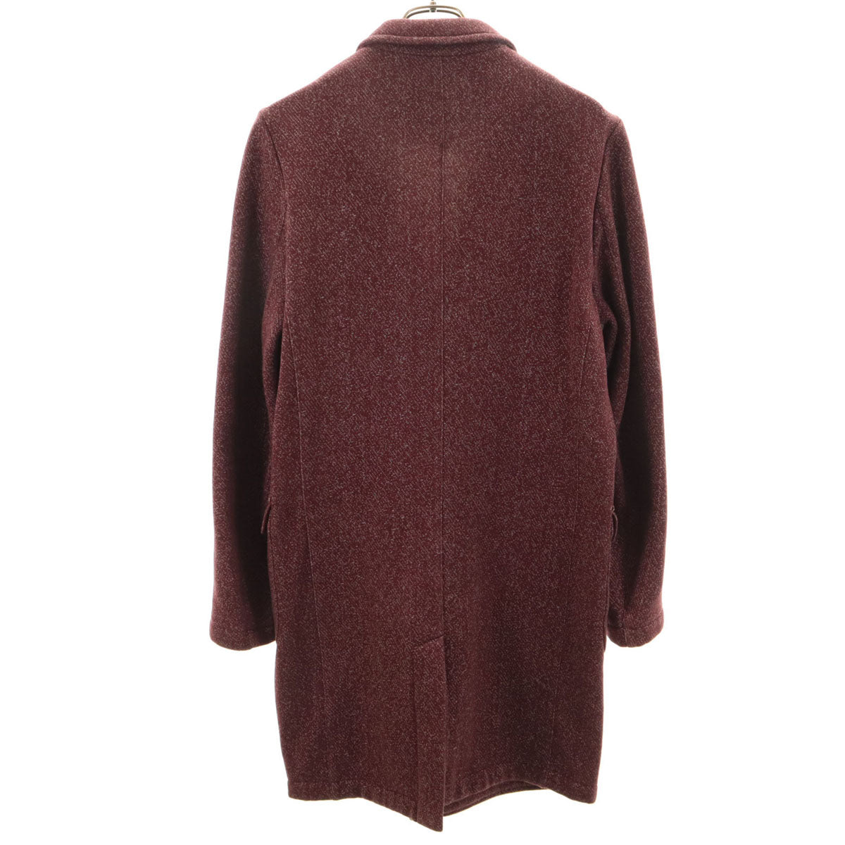 REIGNING CHAMP レイニングチャンプ カナダ製 ADAM ET ROPE' アダムエロペ別注 チェスターコート M ボルドー メンズ