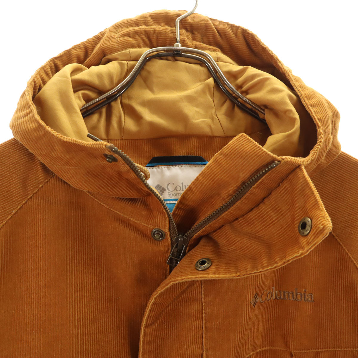 Columbia コロンビア コーデュロイ マウンテンパーカー L キャメル アウトドア メンズ