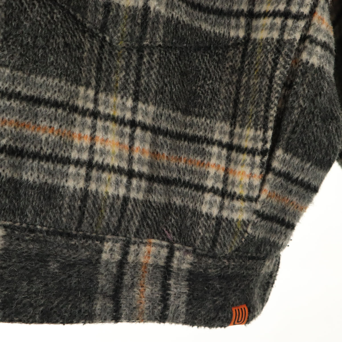 UNIVERSAL OVERALL ユニバーサルオーバーオール チェック柄 COP ジャケット S グレー レディース