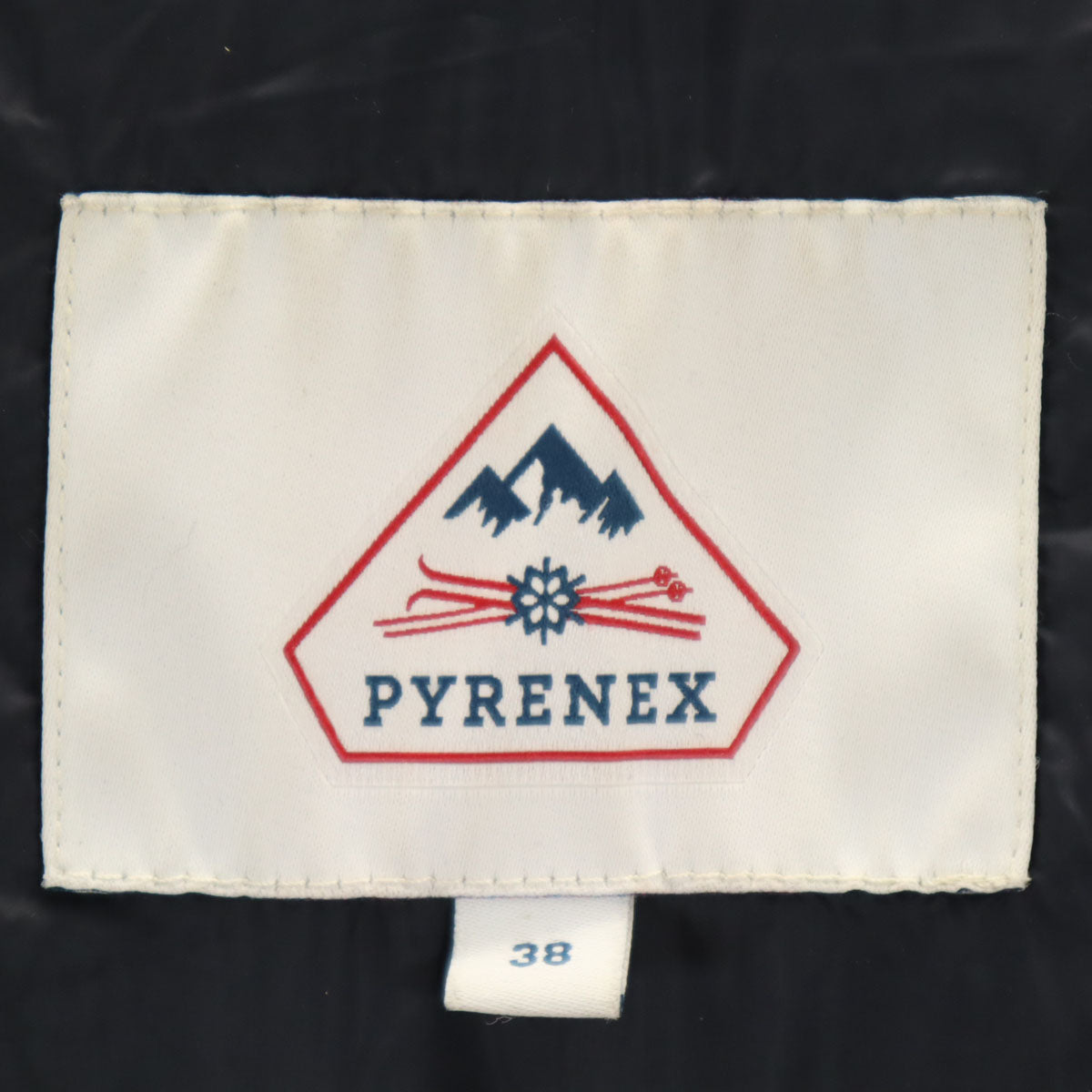 Pyrenex ピレネックス ダウンコート 38 ネイビー系 レディース