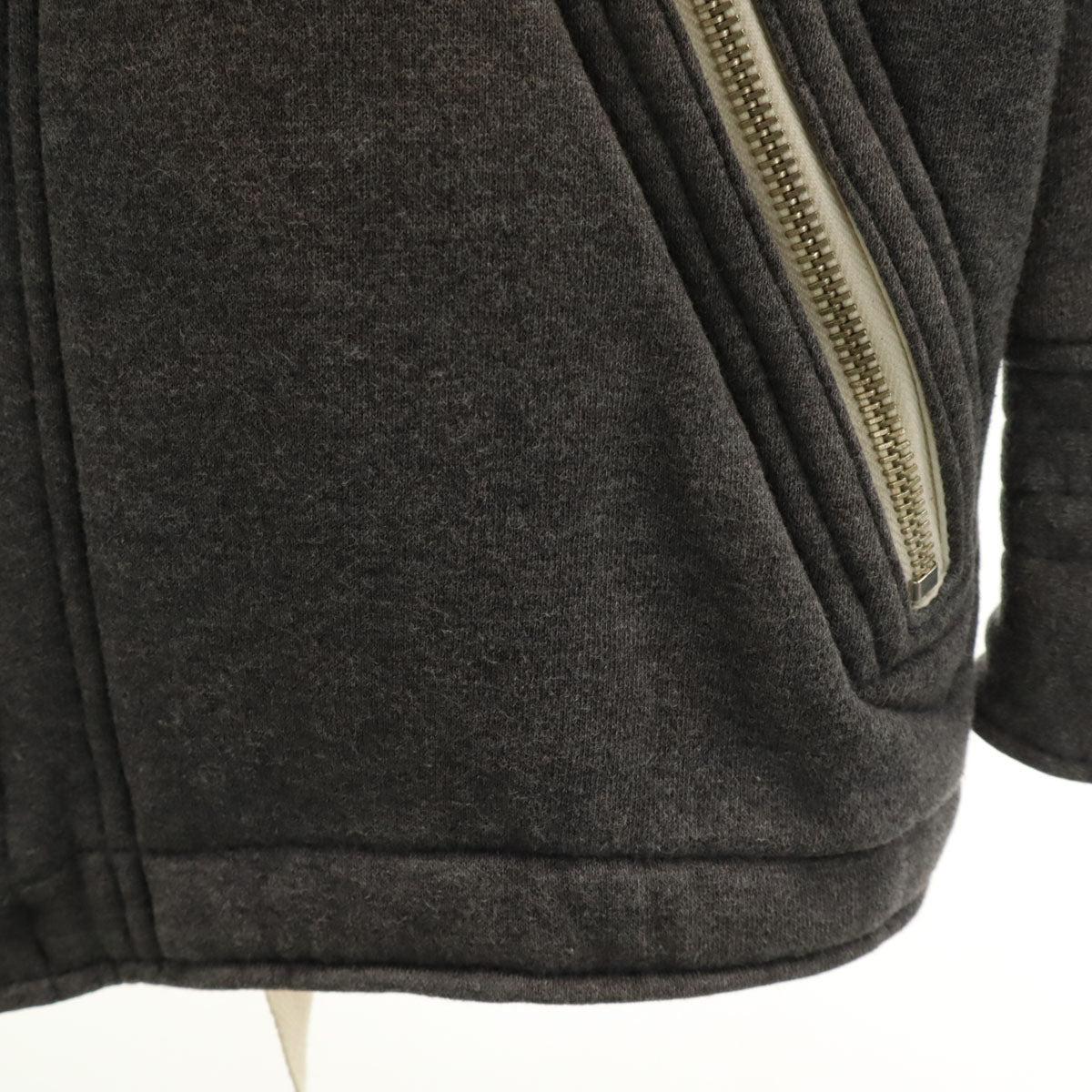 JUNYA WATANABE COMME des GARCONS MAN ジュンヤワタナベコムデギャルソンマン 2010年 日本製 スウェット ジップジャケット XS グレー メンズ