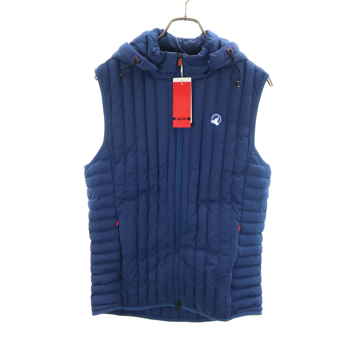 未使用 HONMA ホンマ ゴルフ 中綿ベスト L ブルー系 本間ゴルフ メンズ