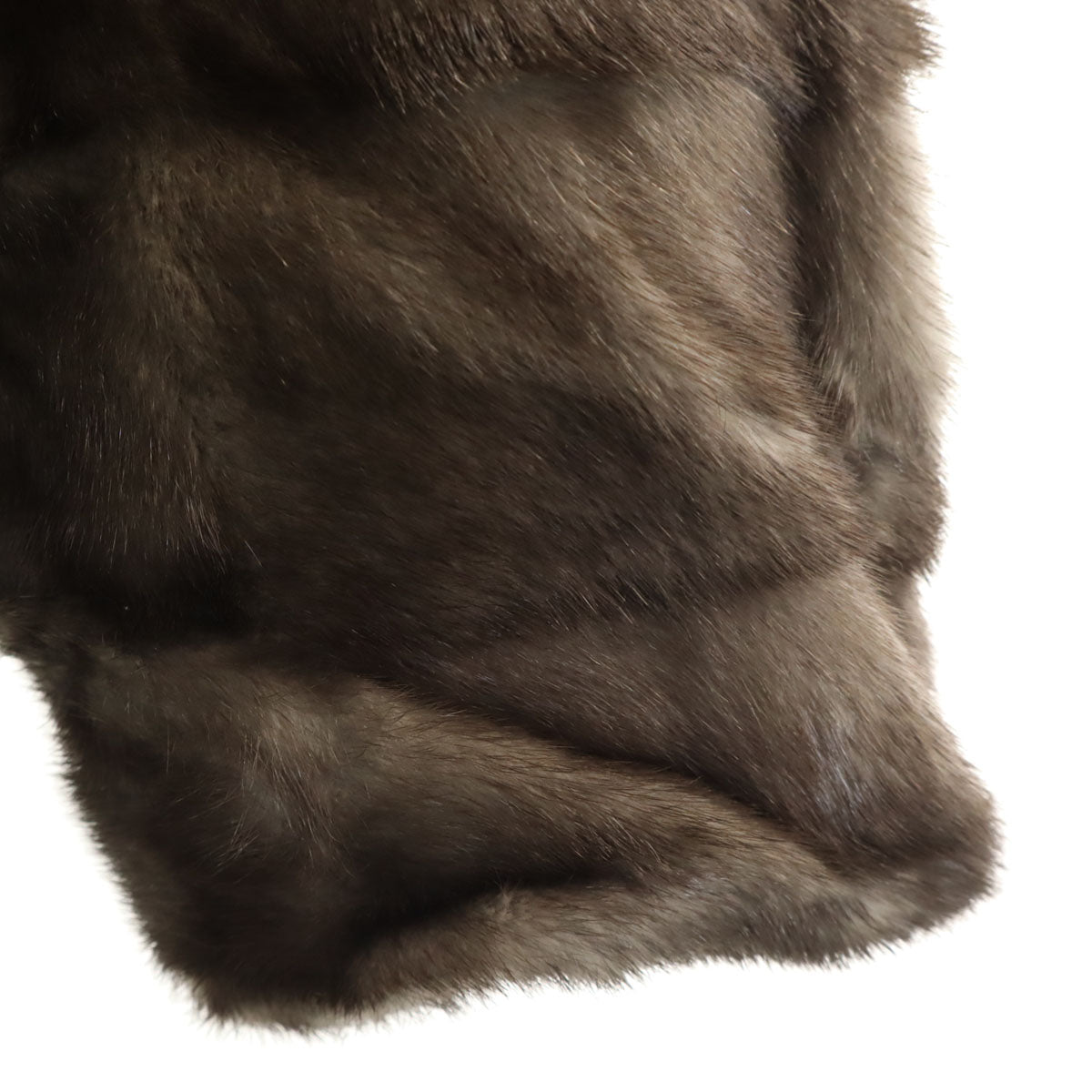 ISHIHAMA ファーコート L ブラウン系 未使用 タグ付き ライナー付き レディース