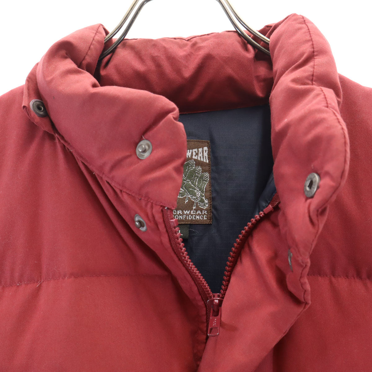 UNIQLO WEAR ユニクロウェア ダウンジャケット L レッド系 メンズ