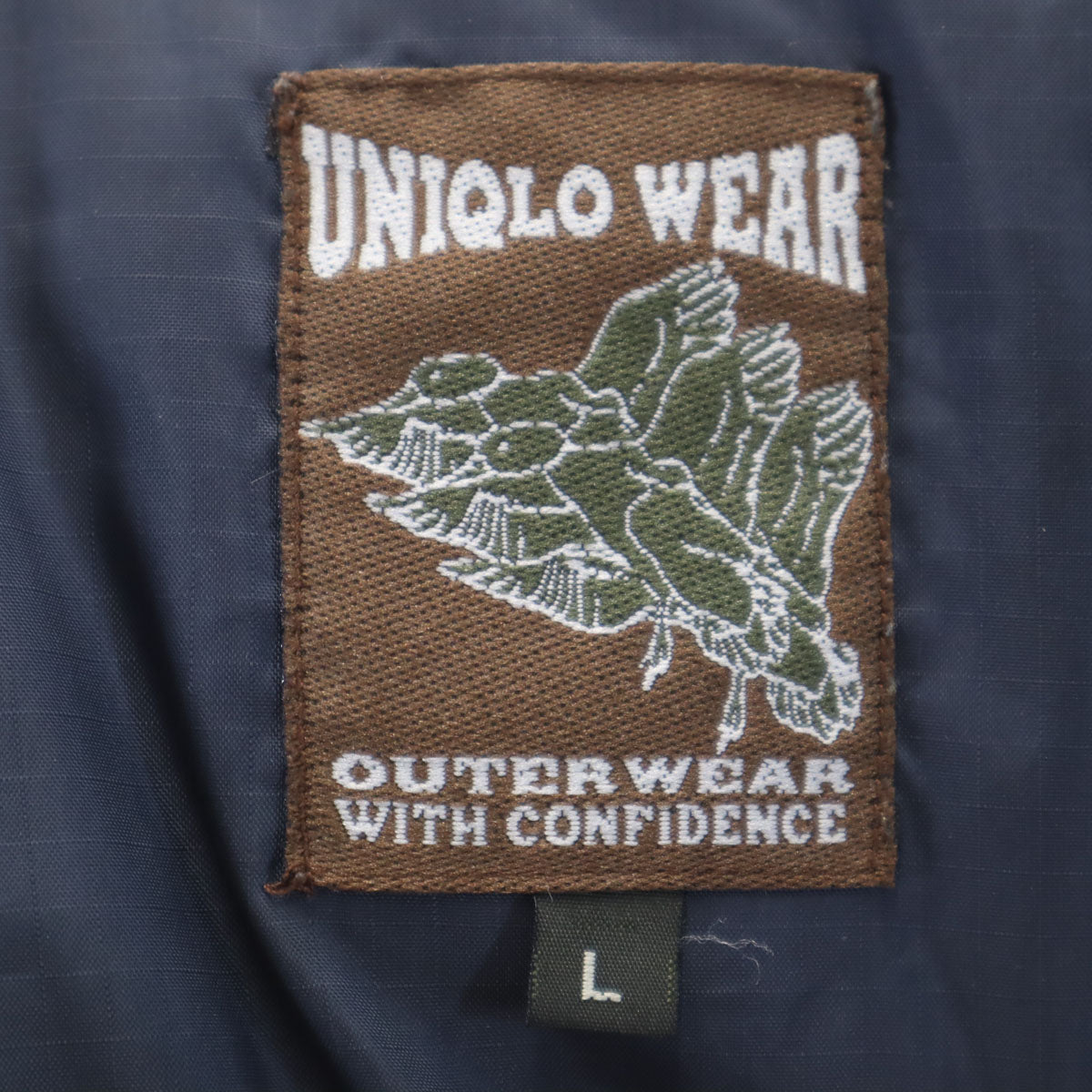 UNIQLO WEAR ユニクロウェア ダウンジャケット L レッド系 メンズ