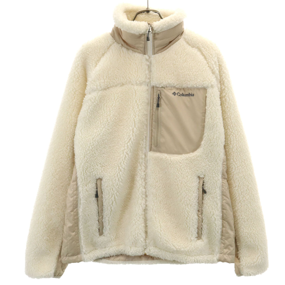 Columbia コロンビア ボアジャケット XL アイボリー レディース